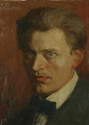 Portrait of Tavik Frantisek (TF) Simon: A Self-portrait