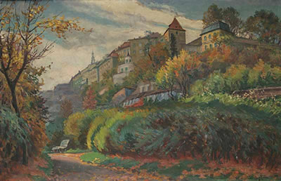 Prague Castle, as Seen from Klárov by Josef Fiala - Auction record, sale price, and art valuation. Compare with similar artists and explore comparable artworks.