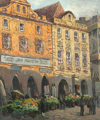 The Produce Market in Prague