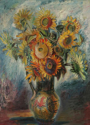Sunflowers in a Vase by Vaclav Pavlik - Auction record, sale price, and art valuation. Compare with similar artists and explore comparable artworks.