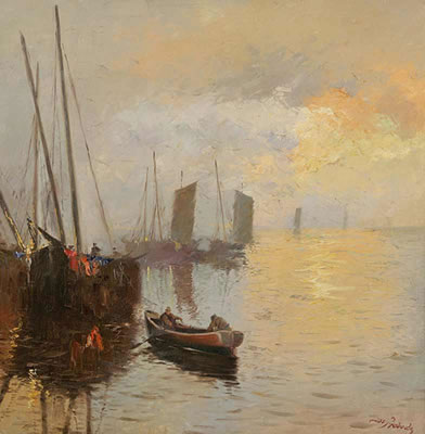 Boats at Sea