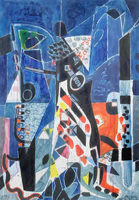 A Summer Night by Vladimir Erlebach - Auction record, sale price, and art valuation. Compare with similar artists and explore comparable artworks.