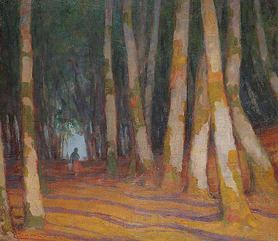 A Forest Road with Figures by Lajos Csordak - Auction record, sale price, and art valuation. Compare with similar artists and explore comparable artworks.