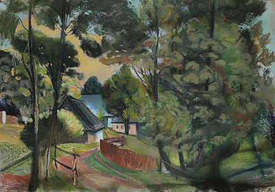 A Village in the Orlické Mountains by Jan Trampota - Auction record, sale price, and art valuation. Compare with similar artists and explore comparable artworks.