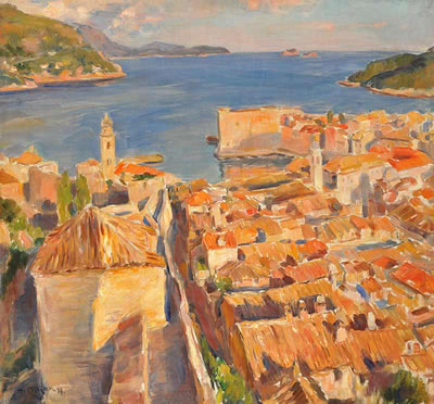 Dubrovnik by Niko Miljan - Auction record, sale price, and art valuation. Compare with similar artists and explore comparable artworks.