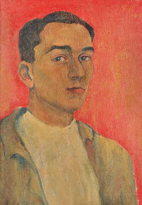 Portrait of Frantisek Muzika: A Self Portrait
