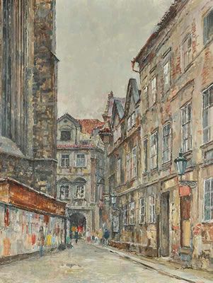 Prague - Týnská Street
