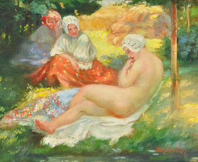 Summer by Otto Molitor - Auction record, sale price, and art valuation. Compare with similar artists and explore comparable artworks.