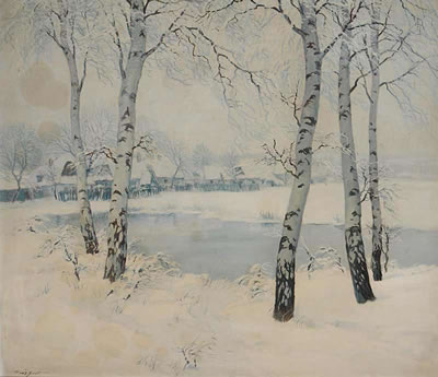 Birches in Winter