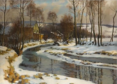 Sample artwork by Oldrich Hlavsa (1889 - 1936), known for painting - View similar artists and auction records