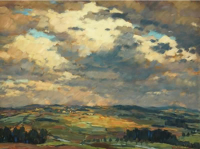 Before a Storm over Rokytnice