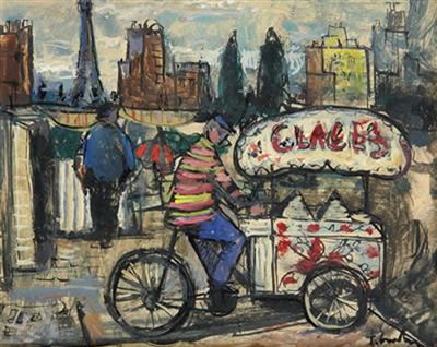 A Parisian Ice-cream Vendor