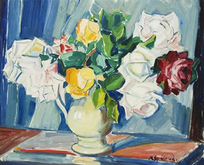 Roses in a Jug