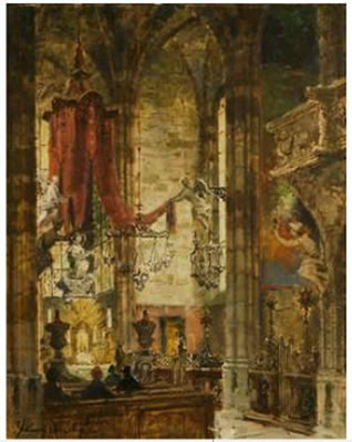 A Church Interior