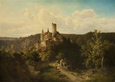 A Landscape with Krivoklát Castle