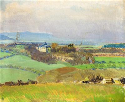 A Landscape with Chateau Hrubý Rohozec