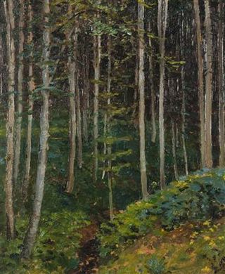 Inside a Forest by Rudolf Vejrych - Auction record, sale price, and art valuation. Compare with similar artists and explore comparable artworks.