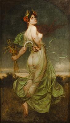 Allegory of Summer by Franz Bohumil Doubek - Auction record, sale price, and art valuation. Compare with similar artists and explore comparable artworks.