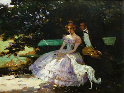 A Couple in a Park