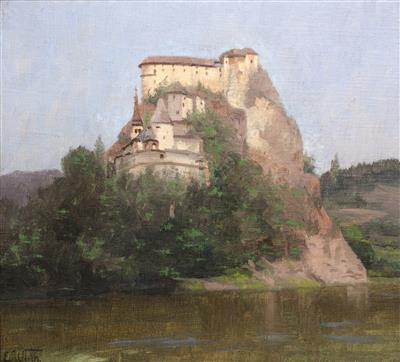Oravský hrad by Eduard Wirth - Auction record, sale price, and art valuation. Compare with similar artists and explore comparable artworks.