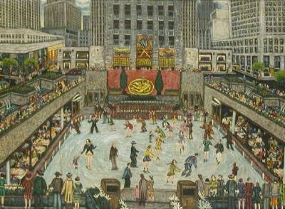 Rockefeller Plaza by Victor Gatto - Auction record, sale price, and art valuation. Compare with similar artists and explore comparable artworks.