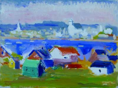 Green House, Red Roof, Provincetown, 1977