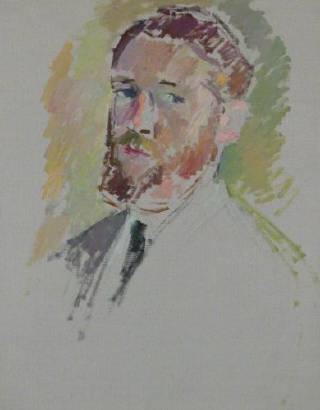 Portrait of Patrick Henry Bruce: Self-portrait