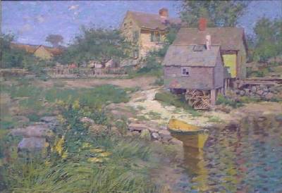 Sample artwork by Henry Rodman Kenyon (1861 - 1926), known for landscape and marine painting - View similar artists and auction records