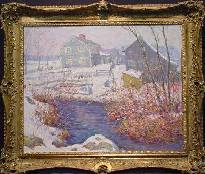 A Stream by the Farm