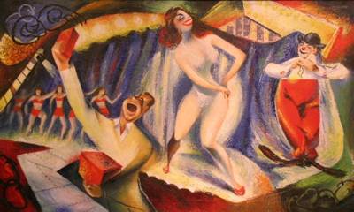 Sample artwork by Howard Bertram Koslow (1924 - 2016), known for stamp design, painting, commercial art, advertising illustration - View similar artists and auction records