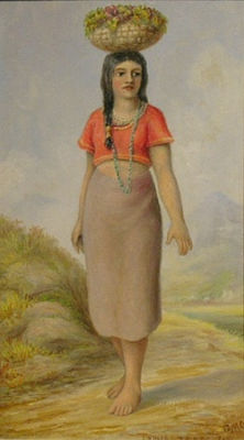 Tiahuantapec Girl, Mexico