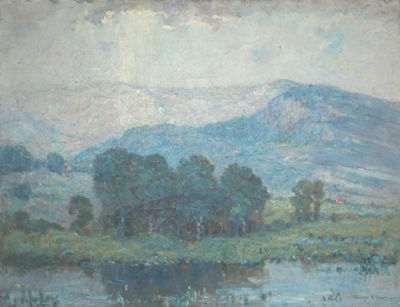 Blue Landscape
