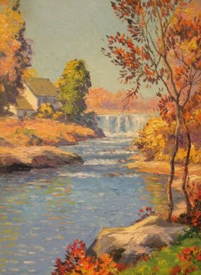 Autumn Scene, New England
