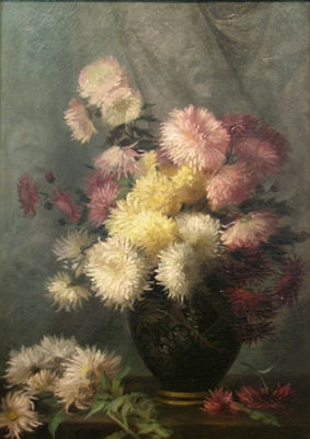 Still Life with Chrysanthemums