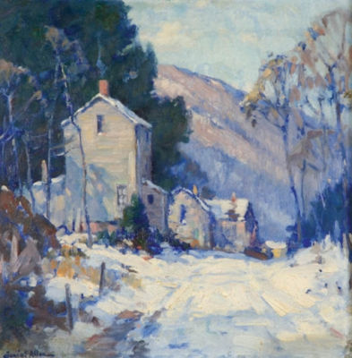 Country Road in Winter