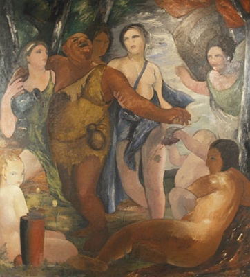 Bacchanal by Sidney Laufman - Auction record, sale price, and art valuation. Compare with similar artists and explore comparable artworks.