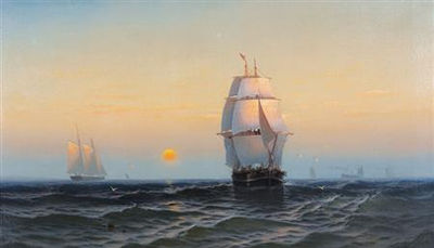 Off Martha's Vineyard by George Essig - Auction record, sale price, and art valuation. Compare with similar artists and explore comparable artworks.