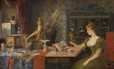 Sample artwork by Ernst Klemm (1860 - 1932), known for painting - View similar artists and auction records