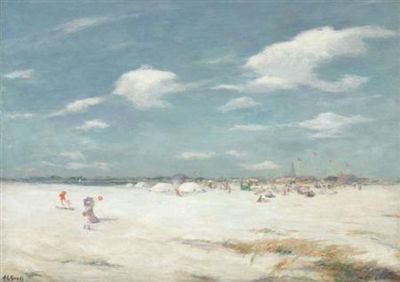 A Breezy Day on Highland Beach