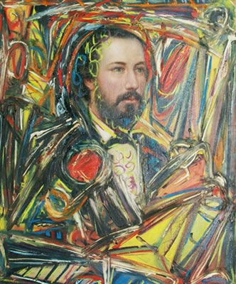 Portrait of Patrick Boudon: Self-portrait