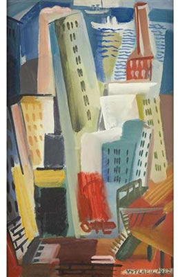 New York Street, 1932