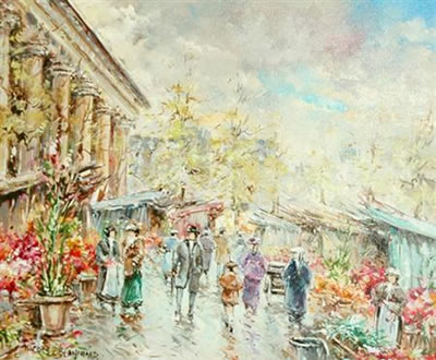 MADELEINE, MARCHE AUX FLEURS