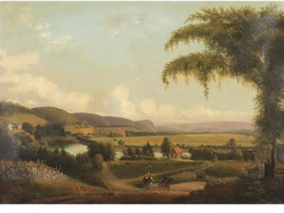 View Near Deerfield, 1856