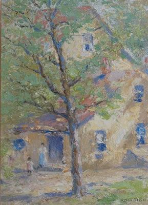 House and Tree by George A Traver - Auction record, sale price, and art valuation. Compare with similar artists and explore comparable artworks.