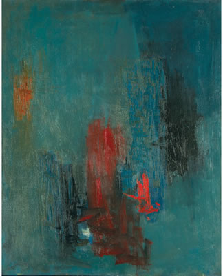 Abstraction, 1960 by Albert Kotin - Auction record, sale price, and art valuation. Compare with similar artists and explore comparable artworks.