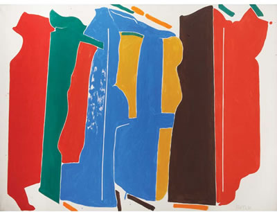 Sample artwork by Jack Roth (1927 - 2004), known for abstract expressionist painting - View similar artists and auction records