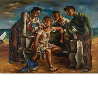Men Without Women by Charles Malcolm Campbell - Auction record, sale price, and art valuation. Compare with similar artists and explore comparable artworks.