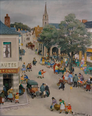 Bustling Village