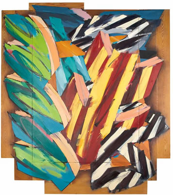 Sample artwork by Hugh O'Donnell (Born 1950), known for biomorphic abstraction - View similar artists and auction records
