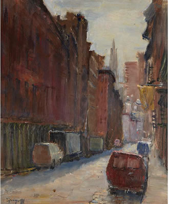 Downtown Street, New York City